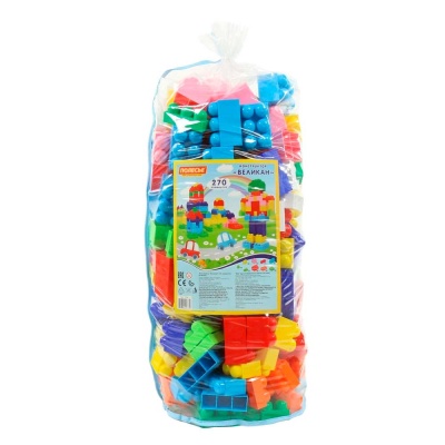 Конструктор Великан 270 деталей Полесье 7734 3