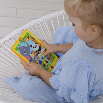 Развивающая игрушка Мой первый планшетик Зверята в зоопарке Азбукварик 3316 03