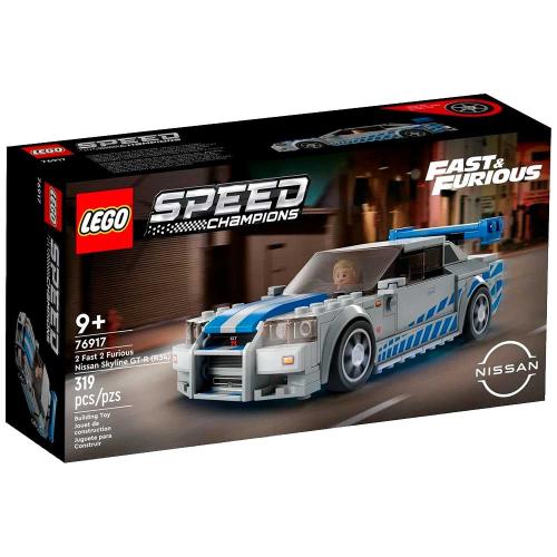 Конструктор Lego Speed Champions 76917 Двойной Форсаж: Nissan Skyline GT-R (R34) фото 9
