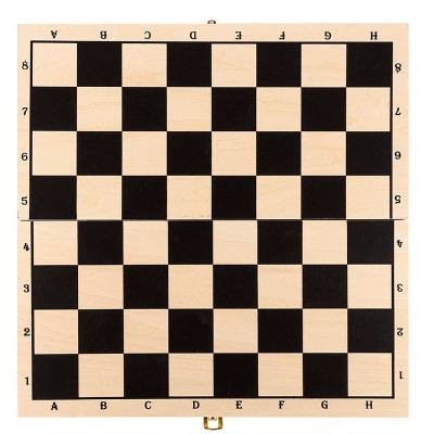 Шахматы Шашки набор малый 2 в 1 Рыжий кот ИН-8052