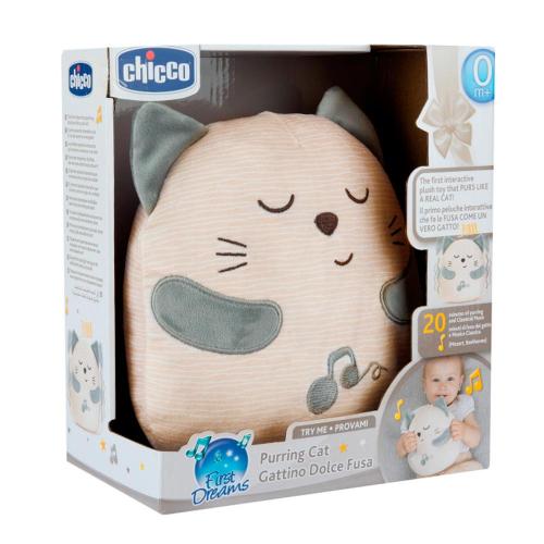 Игрушка интерактивная мягкая Мурчащий котёнок Chicco 00011567000000 фото 3