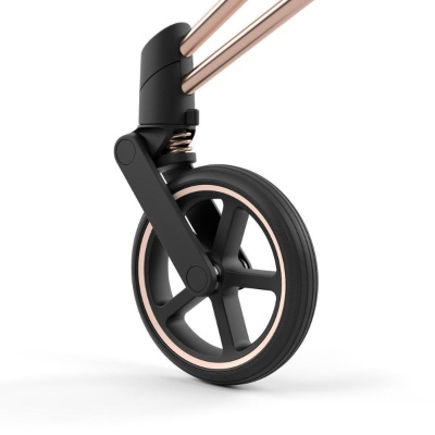 Коляска 2 в 1 Cybex Priam IV Rosegold Leaf Green