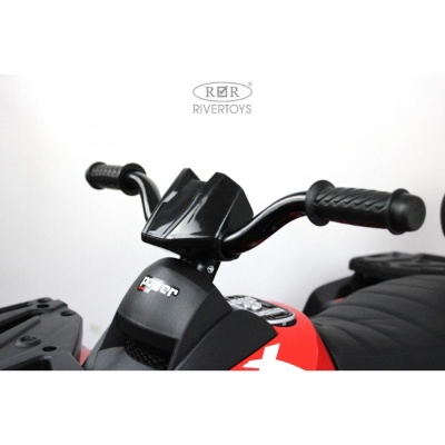 Детский электроквадроцикл 4WD RiverToys T001TT красный