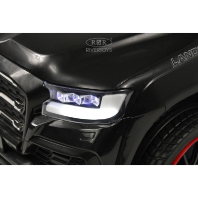 Детский электромобиль RiverToys G555GG чёрный