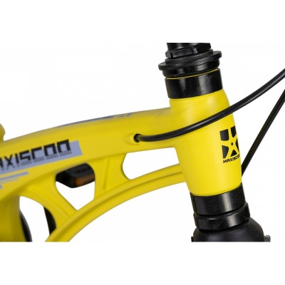 Велосипед детский Maxiscoo Cosmic Deluxe Plus 14 MSC-C1441D жёлтый матовый 05