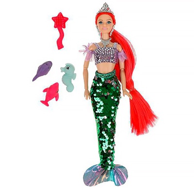 Кукла София Русалка 29 см Карапуз 66001M-F3-S-BB