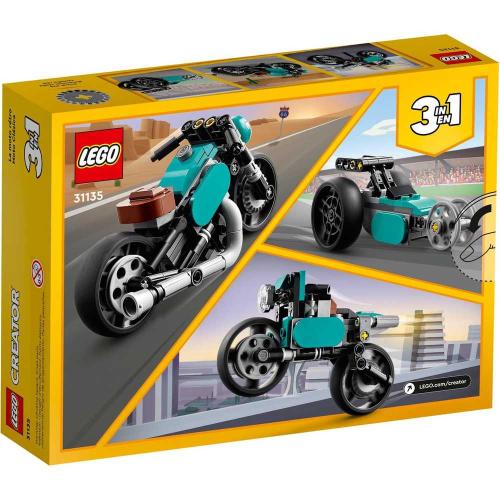 Конструктор Lego Creator 31135 Винтажный мотоцикл фото 10