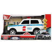 Машина Lada 4x4 Urban полиция Технопарк URBANBLACK-20PLPOL-WH
