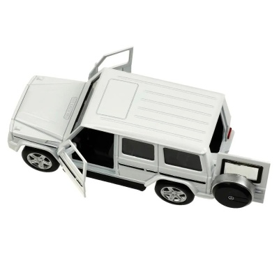 Машина металлическая инерционная Mercedes-Benz G-Class 12 см Технопарк GCLASS-12-WH 3