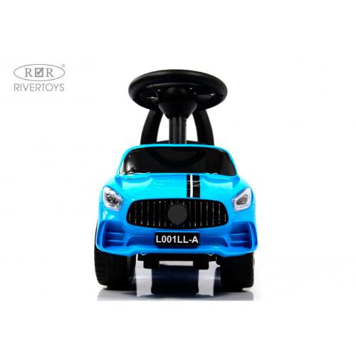 Детский толокар RiverToys L001LL-A синий фото 2