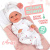 Кукла Elegance Пупс 33 cм с соской и одеялом Arias Т24464