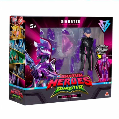 Большая фигурка героя Трина в дино костюме 20 см Dinoster 43740 5