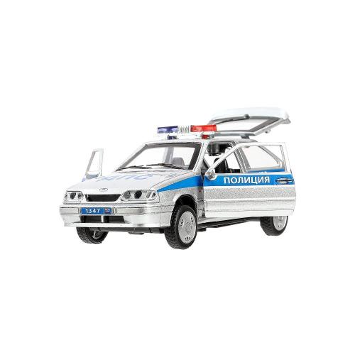 Металлическая машинка ВАЗ-2113 Samara Полиция Технопарк 2113-12SLPOL-SR фото 3