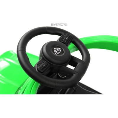 Детский толокар Mercedes-Benz GLS 600 RiverToys Z003ZZ-B зелёный 04