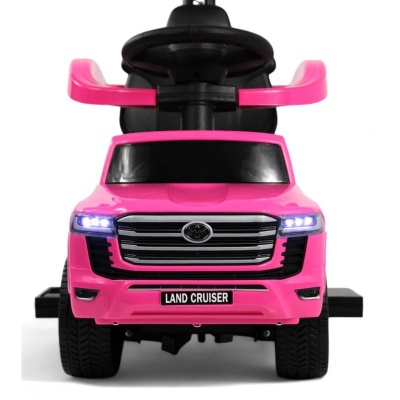 Детский толокар Toyota Land Cruiser 300 RiverToys Z002ZZ-C розовый 05