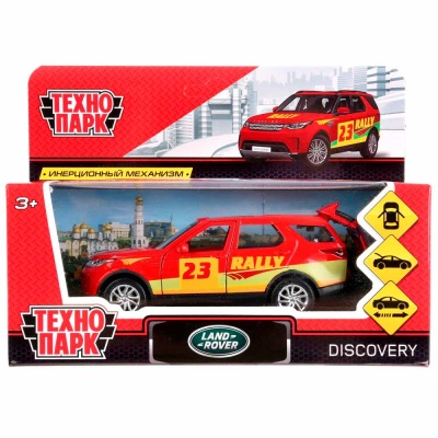 Металлическая инерционная машинка Land Rover Discovery Спорт Технопарк Discovery-S 2