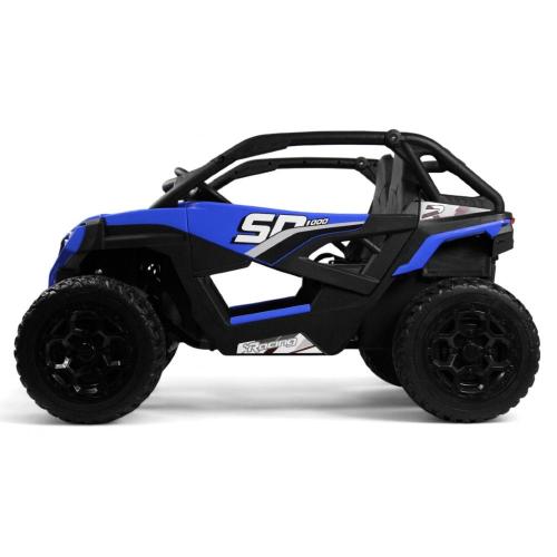 Детский электромобиль RiverToys C777CC синий фото 9
