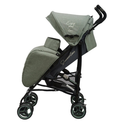 Коляска-трость Indigo Punto оливковый 03