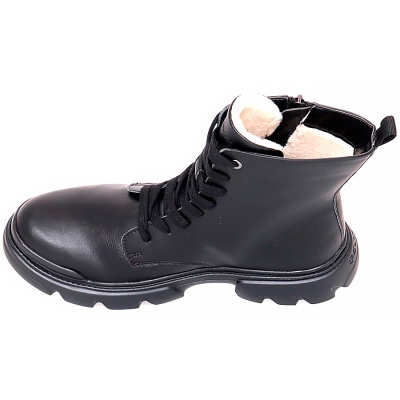 Ботинки для девочки Geox J36HVH/000BC/C9999 черные 3