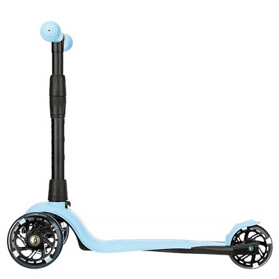 Самокат трехколесный складной светящиеся колеса Slider Stile1LB 2