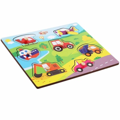 Деревянная игрушка Вкладыши Транспорт Mapacha 962084 3