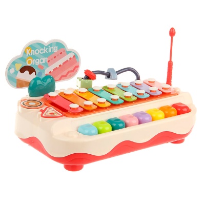 Развивающая игрушка Пианино металлофон Veld Co 128329 красный 1