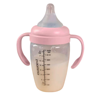 Пластиковая бутылочка с ручками Paomma PBH214 240 мл 2