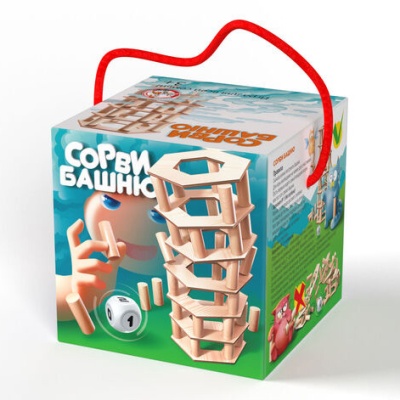 Игра для всей семьи Сорви Башню Десятое Королевство 02985