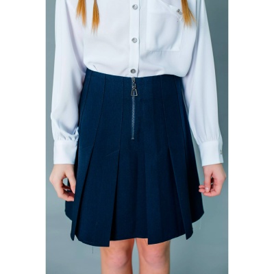 Юбка школьная для девочки Deloras Q64115D синяя 6