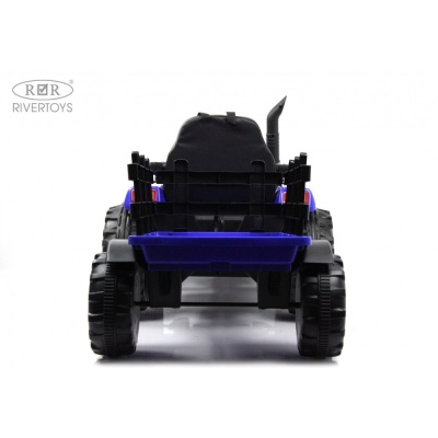 Детский электромобиль RiverToys O555OO синий