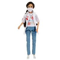 Кукла Беременная София-врач 29 см Карапуз 66001JB1-D1-S-BB