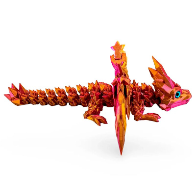 Подвижная 3D-игрушка Кристалический дракон Сайфер FunBerry Toys 907 2