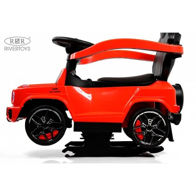 Детский толокар Mercedes-Benz G63 RiverToys Z001ZZ-A красный бриллиант 3 Детский толокар Mercedes-Benz G63 RiverToys Z001ZZ-A красный бриллиант 3