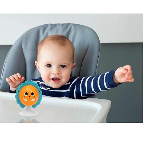 Погремушка присоска Ёжик на стульчик для кормления Chicco 00012191000000 фото 3