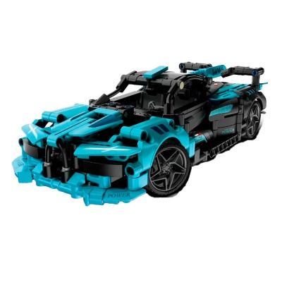 Конструктор Спортивный автомобиль радиоуправляемый 437 деталей Qman 8046IMM 3