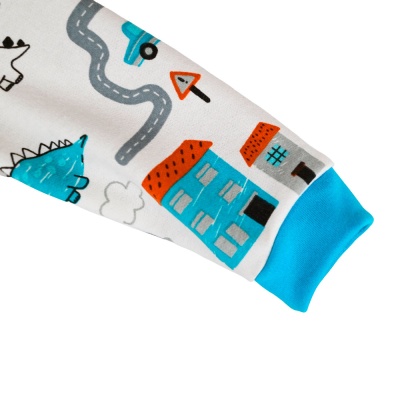 Кофточка Дино Чуди Кидс 102423 белый 03