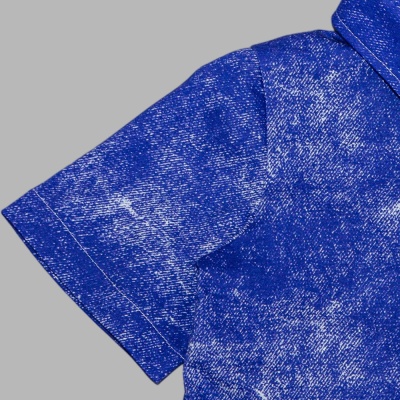 Рубашка Джинс-трикотаж Чуди Кидс 372225-4 синий 03