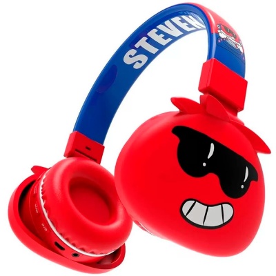 Детские беспроводные наушники Монстры Smart YLFS-09BT red 1