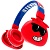 Детские беспроводные наушники Монстры Smart YLFS-09BT red