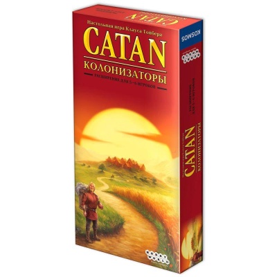 Настольная игра Колонизаторы Catan Расширение для 5-6 игроков Hobby World 915903