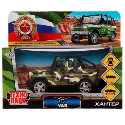 Машина UAZ Hunter Beach Технопарк HUNTERBCH-12MIL-GN 1