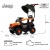 Детский электромобиль RiverToys G003GG оранжевый