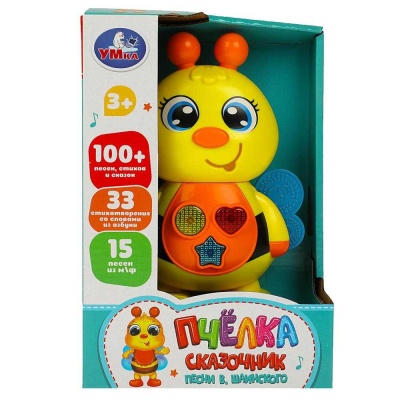 Интерактивная игрушка Пчёлка-сказочник Умка HT1162-R