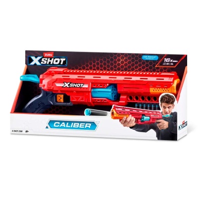 Бластер X-Shot Excel Caliber 16 стрел Zuru 36675 2