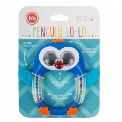 Музыкальная погремушка Penguin Lo-Lo Happy Baby 330371 02