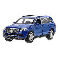 Машина металлическая инерционная Mercedes Benz Gls Maybach 12 см Технопарк MAYBCHGLS-12-BRBU