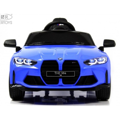 Детский электромобиль BMW M4 RiverToys A004AA синий