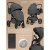 Коляска 2 в 1 Sweet Baby Orso SBL Dark Grey Коляска 2 в 1 Sweet Baby Orso SBL Dark Grey