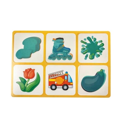 Лото пластик Силуэты Десятое Королевство 04007