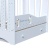 Кровать детская с дополнительным бортиком ВДК Bonne белый
